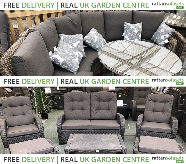 4 Seater Rattan Sofa Sets