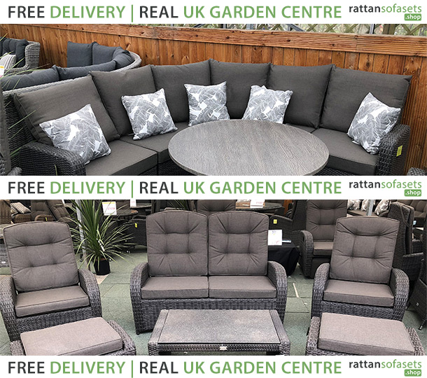 6 Seater Rattan Sofa Sets