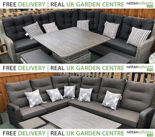 8 Seater Rattan Sofa Sets